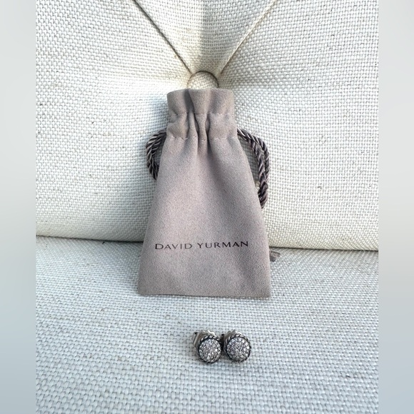 David Yurman DY Elements® Button Stud Earrings - Picture 1 of 2